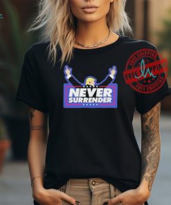 Official Trump never surrender bloody ear sticker 2024 T shirt