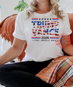 Official Trump vance 2024 Donald Trump j.d. vance take America back T shirt