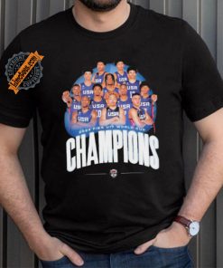 Official USA Basketball 2024 Fiba U17 World Cup Champions Shirt