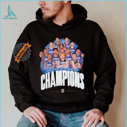 Official USA Basketball 2024 Fiba U17 World Cup Champions Shirt