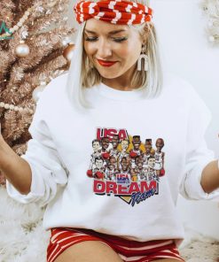 Official USA Dream Team 1992 Caricature Shirt