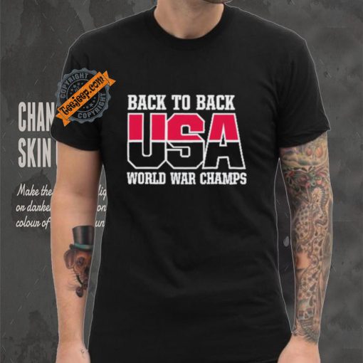 Official USA Team 2024 Back To Back World War Champs Shirt