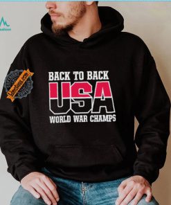 Official USA Team 2024 Back To Back World War Champs Shirt