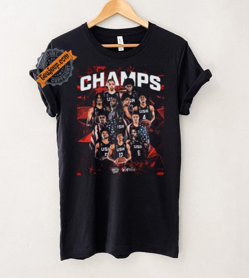 Official USA U17 Basketball FIBA World Cup Champions Shirt