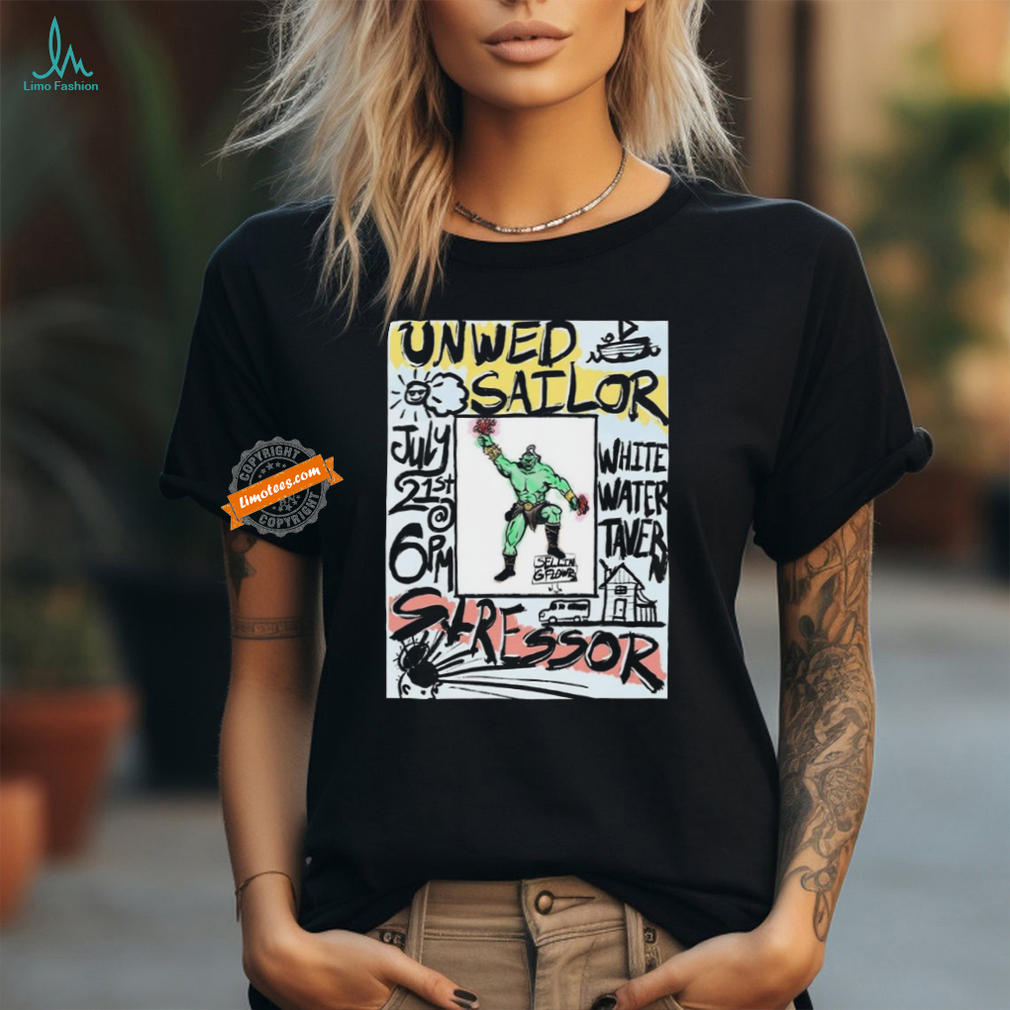 Official Unwed Sailor Live 21 July 2024 Little Rock, AR White Water Tavern Shirt Official Unwed Sailor Live 21 July 2024 Little Rock, AR White Water Tavern Shirt