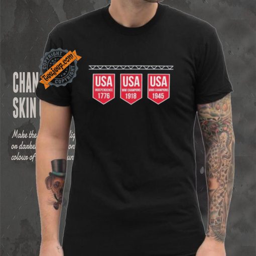 Official Usa Team Usa Banner Champions Shirt