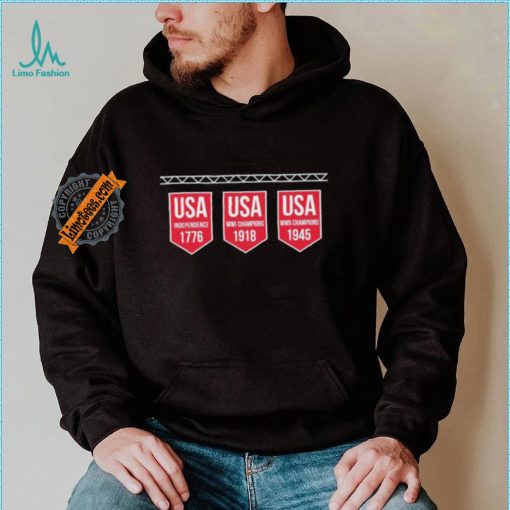 Official Usa Team Usa Banner Champions Shirt