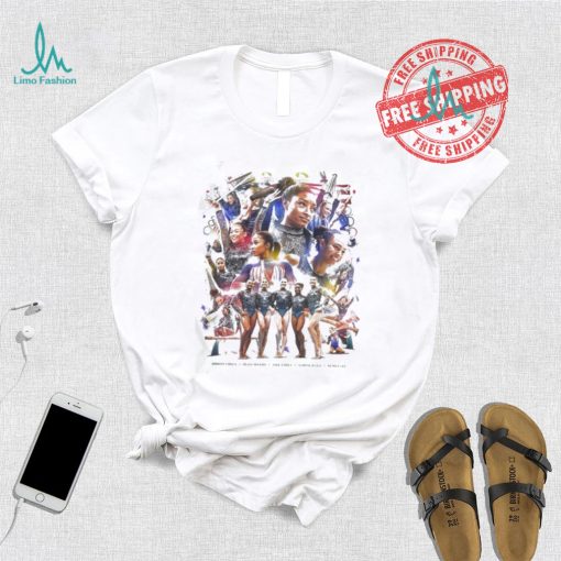 Official Usa women’s gymnastics win gold T shirt