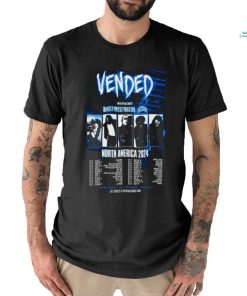 Official Vended North America 2024 Poster t shirt