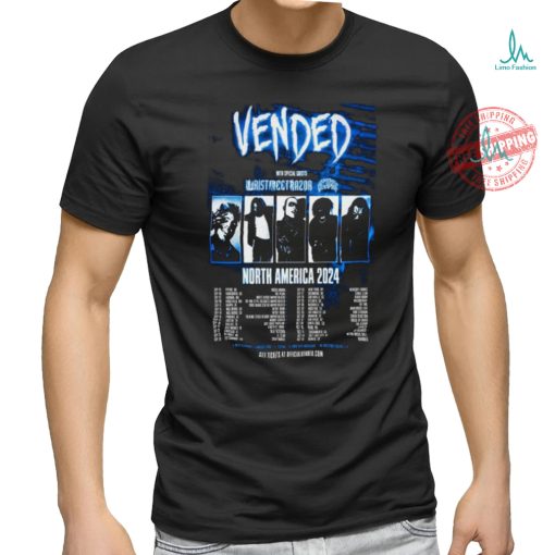 Official Vended North America 2024 Poster t shirt
