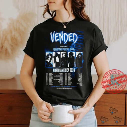 Official Vended North America 2024 Poster t shirt