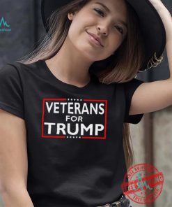 Official Veterans For Trump President Election 2024 T Shirt