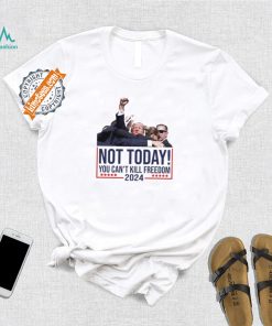 Official Vintage Donald Trump Not Today You Cant Kill Freedom T Shirt