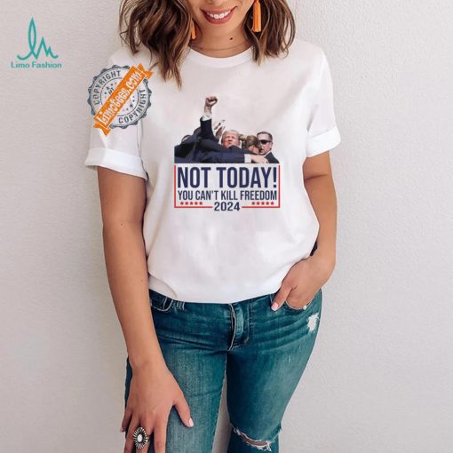 Official Vintage Donald Trump Not Today You Cant Kill Freedom T Shirt
