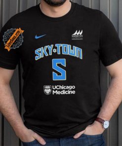 Official WNBA Chicago Sky Angel Reese Sky Town Consecutive Double Doubles Shirt