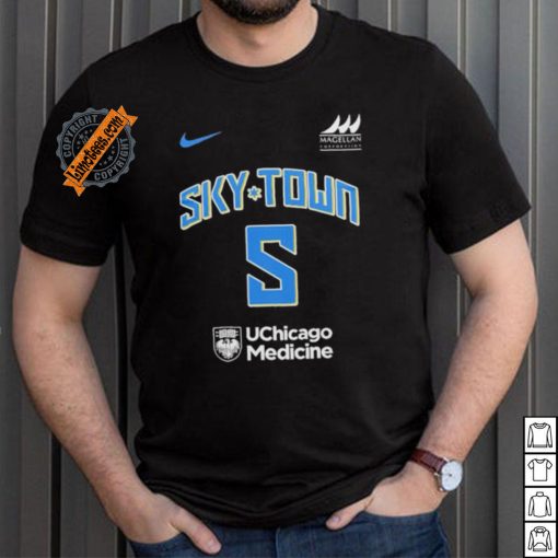 Official WNBA Chicago Sky Angel Reese Sky Town Consecutive Double Doubles Shirt