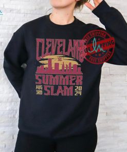 Official WWE SummerSlam 2024 Cleveland Sunset Shirt