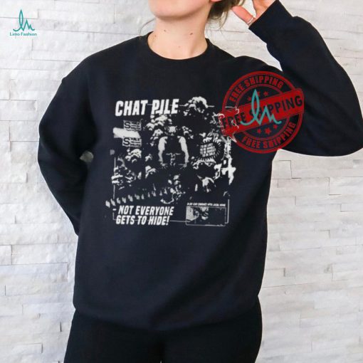 Official Weekly world news chat pile T shirt