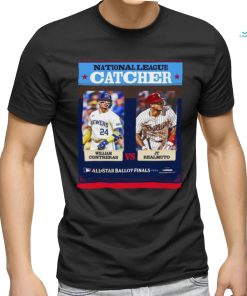 Official William Contreras vs Jt Realmuto National League Catcher All Star Ballot Finals 2024 Shirt