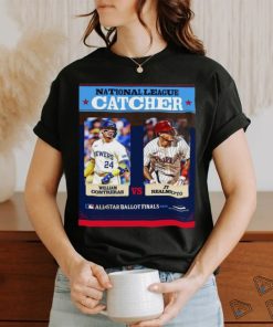 Official William Contreras vs Jt Realmuto National League Catcher All Star Ballot Finals 2024 Shirt