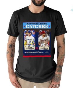 Official William Contreras vs Jt Realmuto National League Catcher All Star Ballot Finals 2024 Shirt