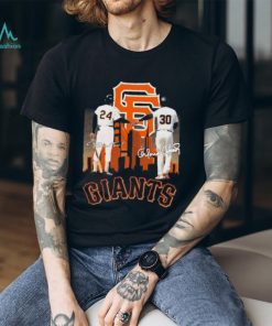 Official Willie Mays And Orlando Cepeda San Francisco Giants Signatures Shirt