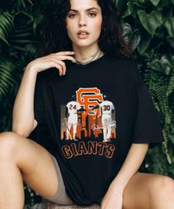 Official Willie Mays And Orlando Cepeda San Francisco Giants Signatures Shirt