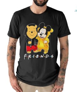 Official Winnie The Pooh Best Friends And Mickey Mouse Disney Fan T Shirt