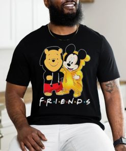 Official Winnie The Pooh Best Friends And Mickey Mouse Disney Fan T Shirt
