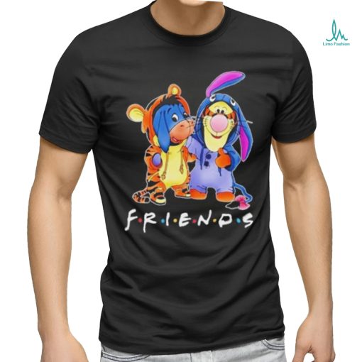 Official Winnie The Pooh Best Friends Eyemore And Tigger Fan T Shirt
