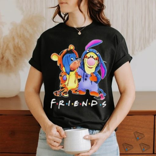 Official Winnie The Pooh Best Friends Eyemore And Tigger Fan T Shirt