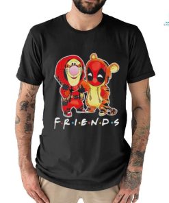 Official Winnie The Pooh Tigger And Deadpool Best Friends Disney Fan T Shirt