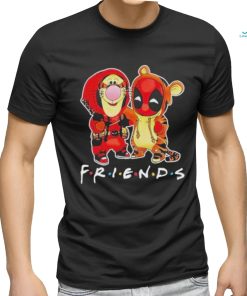 Official Winnie The Pooh Tigger And Deadpool Best Friends Disney Fan T Shirt