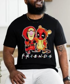 Official Winnie The Pooh Tigger And Deadpool Best Friends Disney Fan T Shirt