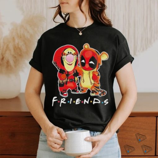 Official Winnie The Pooh Tigger And Deadpool Best Friends Disney Fan T Shirt