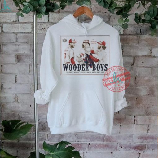 Official Wooder boys the finest wooder delivery service on the east coast T shirt