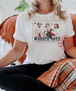 Official Wooder boys the finest wooder delivery service on the east coast T shirt