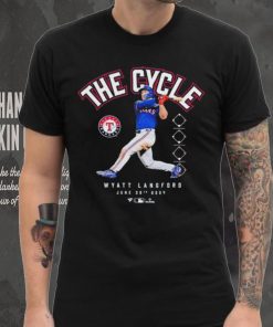 Official Wyatt Langford Texas Rangers Cycle 2024 Shirt