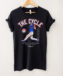 Official Wyatt Langford Texas Rangers Cycle 2024 Shirt