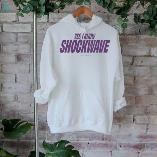 Official Yes I Know Shockwave Tee Shirt