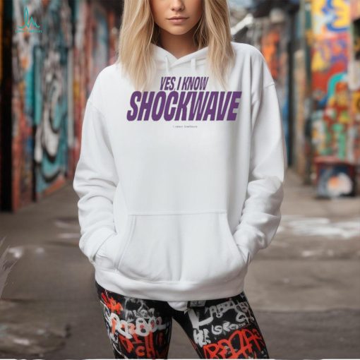 Official Yes I Know Shockwave Tee Shirt