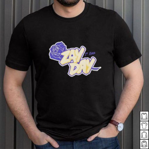 Official Zay Flowers Zay Day 1St Ever t shirt