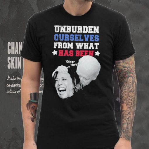 Official joe biden, Kamala harris unburden ourselves from what has been sniff shirt