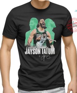 OfficialNBA Boston Celtics Jayson Tatum Graphics Signature Design 2024 Champions Shirt