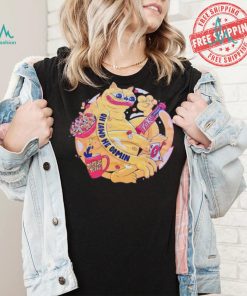 Oh lawd he comin the cat stays fat shirt