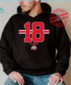 Ohio state football will howard 18 shirt