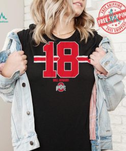 Ohio state football will howard 18 shirt