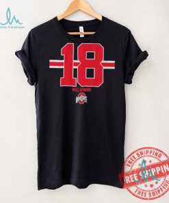 Ohio state football will howard 18 shirt