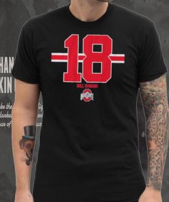 Ohio state football will howard 18 shirt