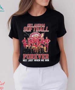 Oklahoma Softball Forever Not Just When We Win Shirt